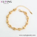 75784 Xuping bijoux plaqué or élégant style de luxe femmes Bracelet de mode